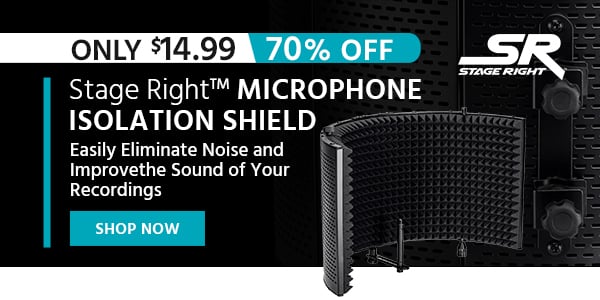 Microphone Isolation Shield