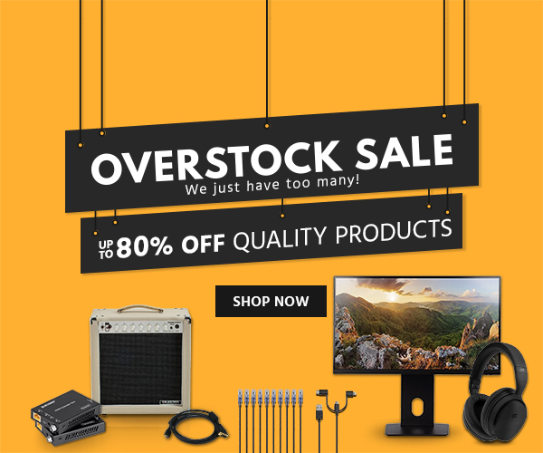 Overstock Sale! Up to 80% Off quality products We just have too many! Shop Now