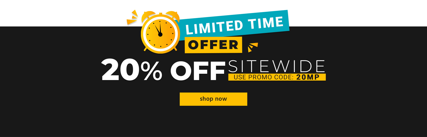 20% off Sitewide Use promo code: 20MP Limited Time Offer  Shop Now