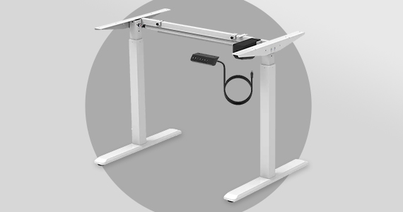 Sit-Stand Single Motor Height Adjustable Table Desk Frame Easy Adjustment | Works with Multiple Desktops Free Standard US Shipping Only $251.99 ($28 OFF) (tag) Shop Now