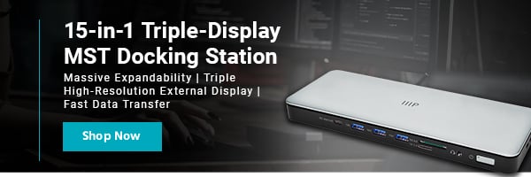 Monoprice 15-in-1 Triple-Display MST Docking Station