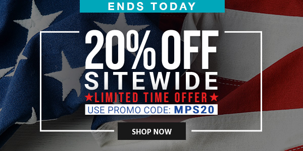 20% off Sitewide Use promo code: MPS20 Limited Time Offer Shop Now