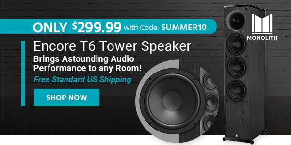 Monolith Encore T6 Tower Speaker