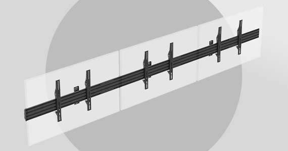 Commercial Series 3x1 Menu Board Wall Mount For LED Screens between 32” and 65” Free Standard US Shipping Only $174.99 with Code: 25MP Shop Now