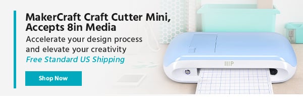 New (tag) MakerCraft Craft Cutter Mini; Accepts 8in Media Accelerate your design process and elevate your creativity Free Standard US Shipping Shop Now