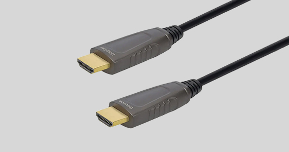 Monoprice SlimRun AV 8K Certified Ultra High Speed Active HDMI Cable, HDMI 2.1, AOC, 15m, 49ft