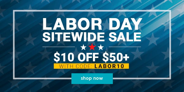 Labor Day Sitewide Sale! $10 OFF $50+ with Code: LABOR10 Shop Now