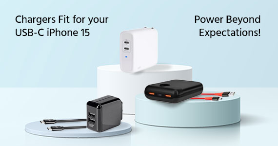Chargers Fit for your USB-C iPhone 15  Power Beyond Expectations!