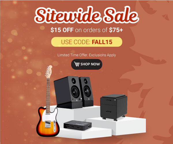 SITEWIDE SALE $15 OFF on orders of $75+ Use code: FALL15 Limited Time Offer Exclusions Apply Shop Now