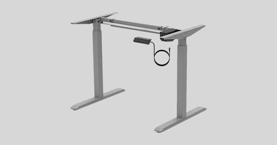 Workstream (logo) Dual-Monitor Adjustable Gas-Spring Desk Mount Ergonomic Adjustability | Convenient Space Savings | Enhanced Productivity