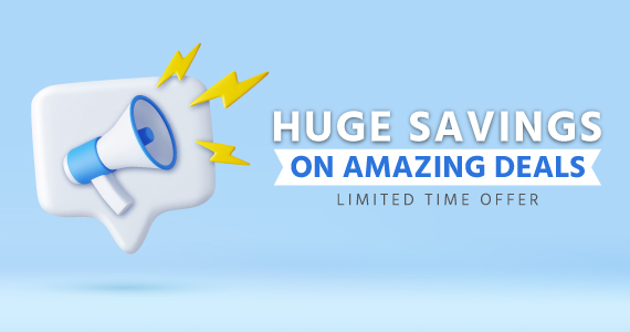 Huge Savings on Amazing Deals Limited Time Offer Shop Now