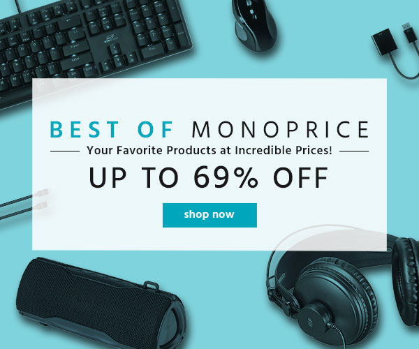 Best of Monoprice Up to 69% OFF