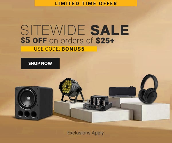 Sitewide Sale $5 OFF Orders $25+ Use Code: BONUS5