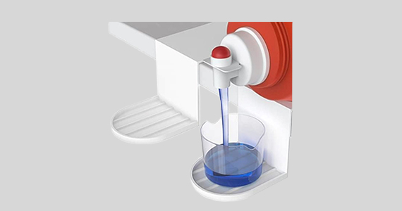 MPM 2 Packs Laundry Detergent Cup Holder, Detergent Drip Catcher, Laundry Detergent Gadget Organizer
