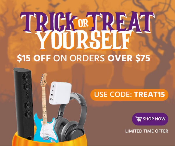 SITEWIDE SALE Trick or Treat yourself! $15 off $75+ Use promo code: TREAT15 Limited Time Offer Shop Now
