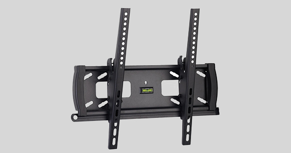 Monoprice Commercial Tilt TV Wall Mount Bracket Anti-Theft For 32" To 55" TVs up to 99lbs, Max VESA 400x400, UL Certified