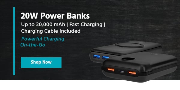 Up to 27% OFF Fast Charging Power Banks 🔋 - Monoprice