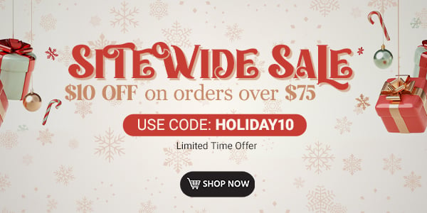 SITEWIDE SALE HOLIDAY10