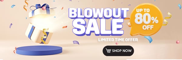 Blow Out Sale Up to 80% Off Limited Time Offer Shop Now