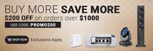 $200 OFF Orders $1000