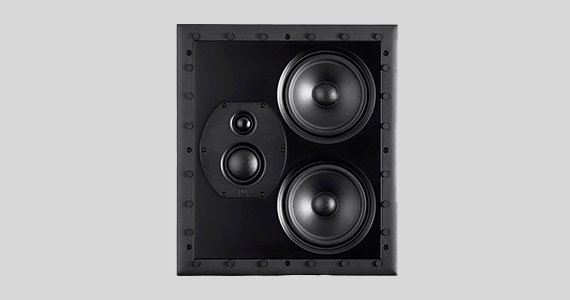 Monolith by Monoprice THX-365IW THX Certified Ultra 3-Way In-Wall Speaker, 550Hz~1.9kHz