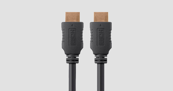  4K High Speed HDMI Cable 30ft - 18Gbps Black - 3 Pack