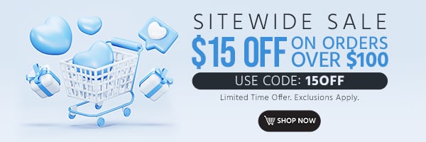 SITEWIDE SALE - 15OFF