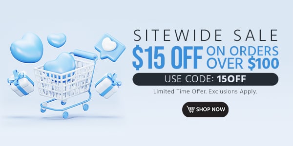 SITEWIDE SALE - 15OFF