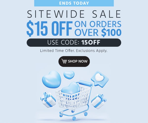 SITEWIDE SALE - 15OFF