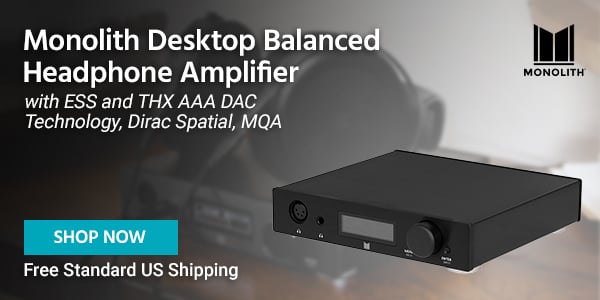Monolith Desktop Headphone Amplifier