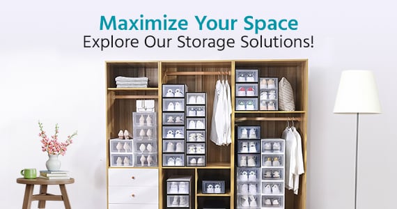 Maximize Your Space: Explore Our Storage Solutions! Shop Now