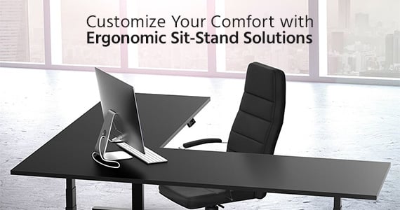 Customize Your Comfort with Ergonomic Sit-Stand Solutions  Shop Now