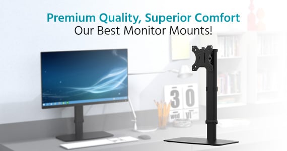 Premium Quality, Superior Comfort Our Best Monitor Mounts! Shop Now