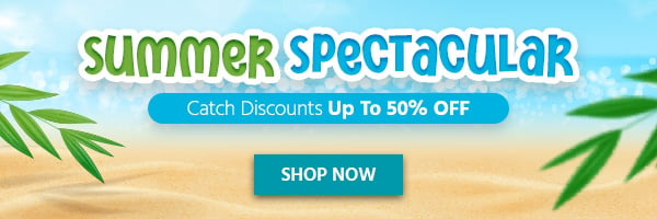Summer Spectacular Catch Discounts Up to 50% Off! Shop Now