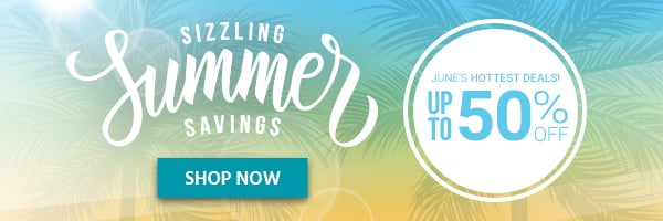 Sizzling Summer Savings Up to 50% OFF