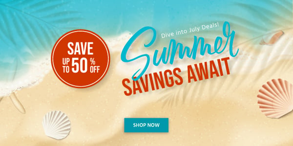 Summer Savings Await Save Up To 50% OFF Shop Now