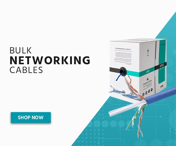 Bulk Networking Cables. Shop Now.