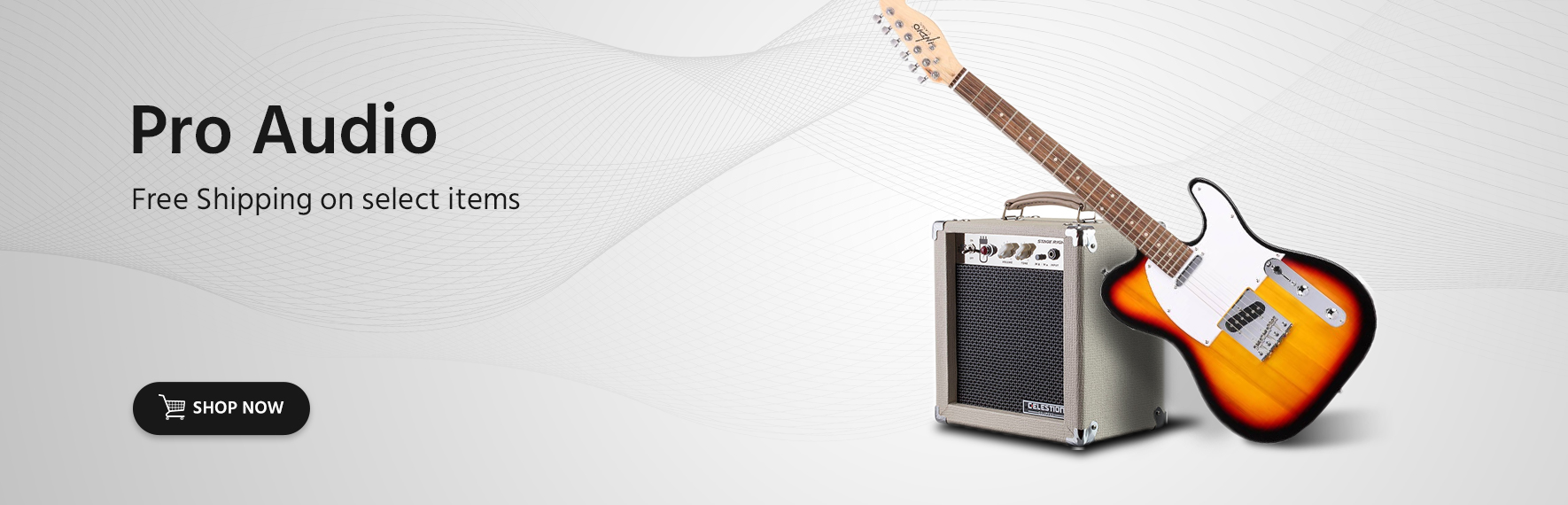 PRO AUDIO FREE SHIPPING on selected items Shop now