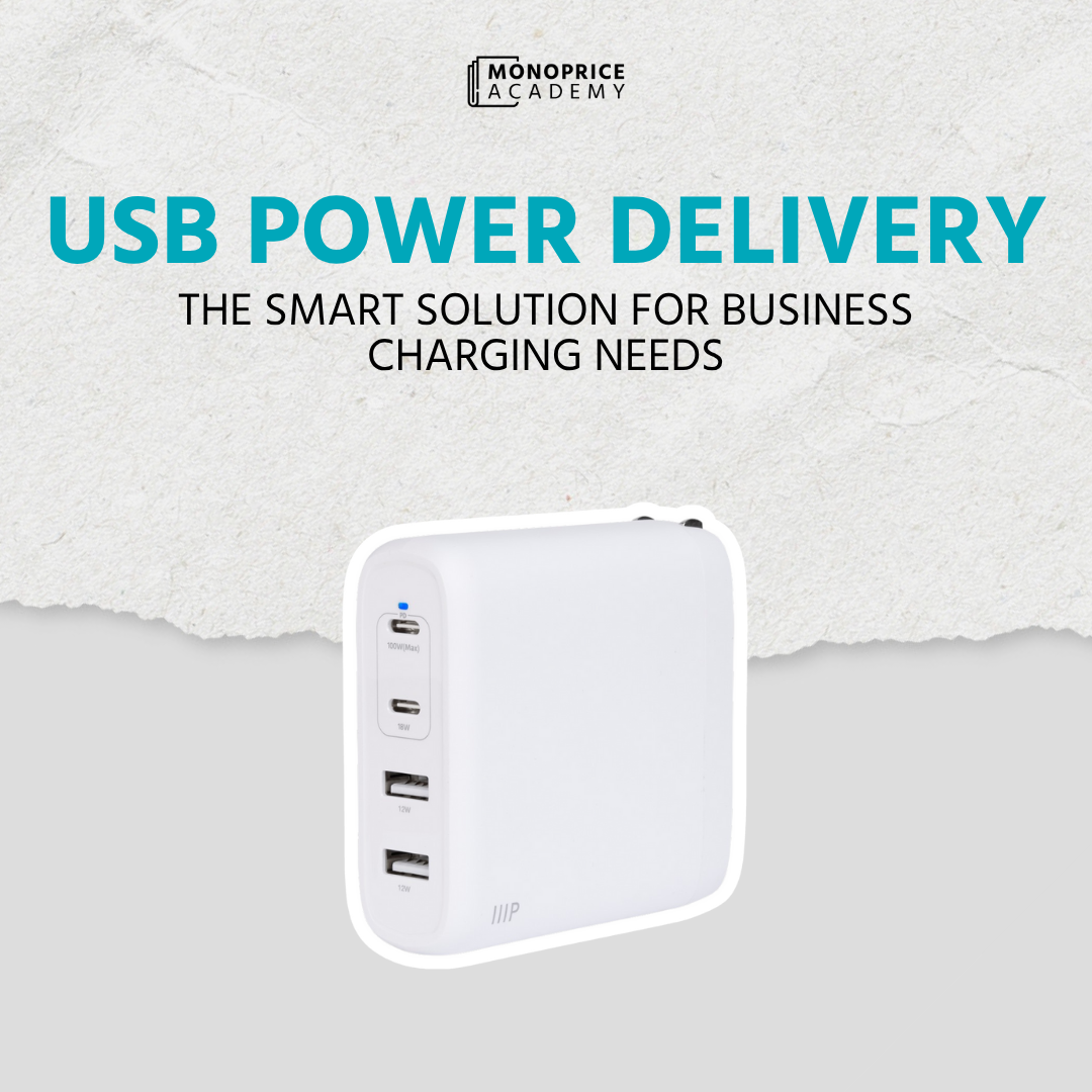 USB Power Delivery: The Smart Solution For Business Charging Needs.