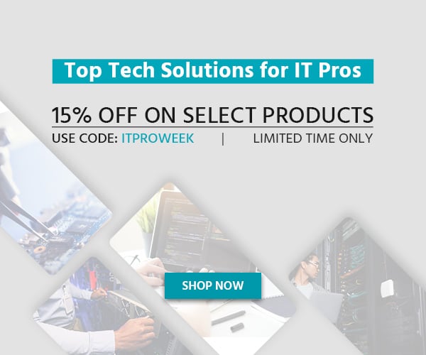 Top Tech Solutions For IT Pros. 15% Off On Select Products. Use Code: ITPROWEEK. Limited Time Only. Shop Now.