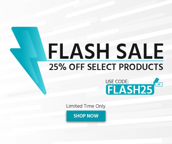 Flash Sale! 25% Off Select Products. Use Code: FLASH25. Limited Time Only. Shop Now!