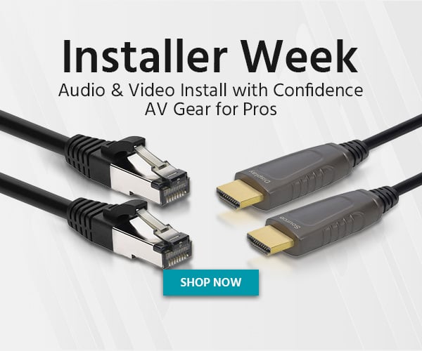Installer Week: Audio And Video Install With Confidence. AV Gear For Pros. Shop Now.