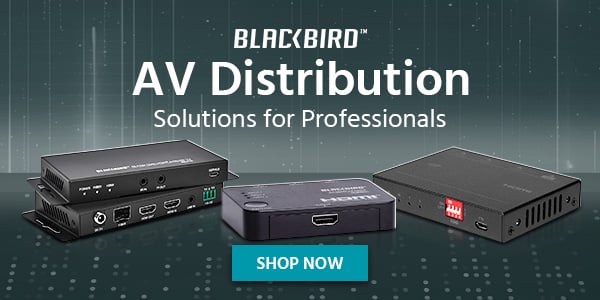 Blackbird: AV Distribution. Solutions For Professionals. Shop Now.
