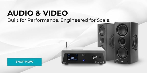Audio And Video. Built For Performance. Engineered For Scale. Shop Now.