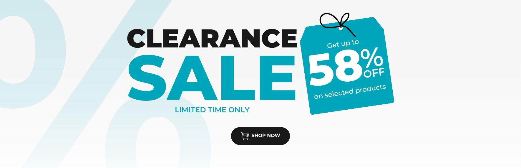 Clearance Sale  Get up to 55% Off on selected products Limited time offer  Shop Now