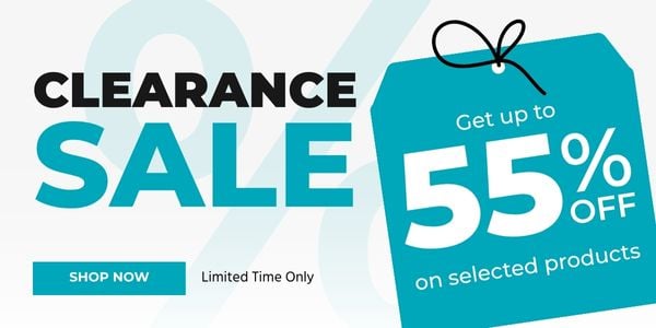 Clearance Sale: Get Up To 55% Off On Selected Products. Limited Time Offer. Shop Now.