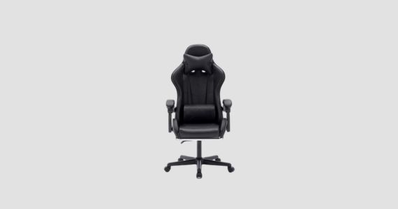 MPM Ergonomic gaming Chair with Height Adjustment, Headrest and Lumbar Support