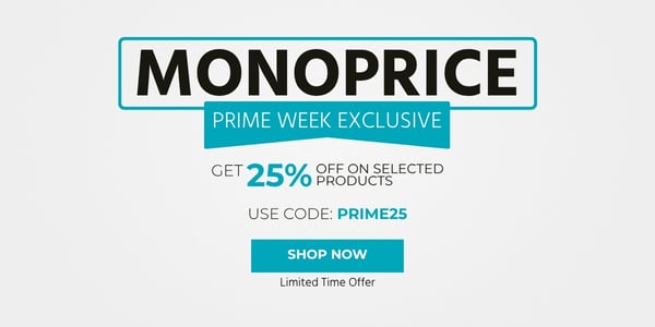 Monoprice Prime Week Exclusive! Get 25% Off On Selected Products. Use Code: PRIME25. Limited Time Offer. Shop Now.