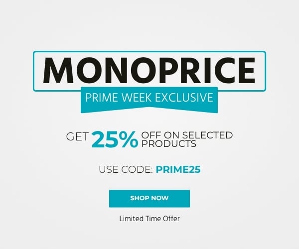 Monoprice Prime Week Exclusive! Get 25% Off On Selected Products. Use Code: PRIME25. Limited Time Offer. Shop Now.
