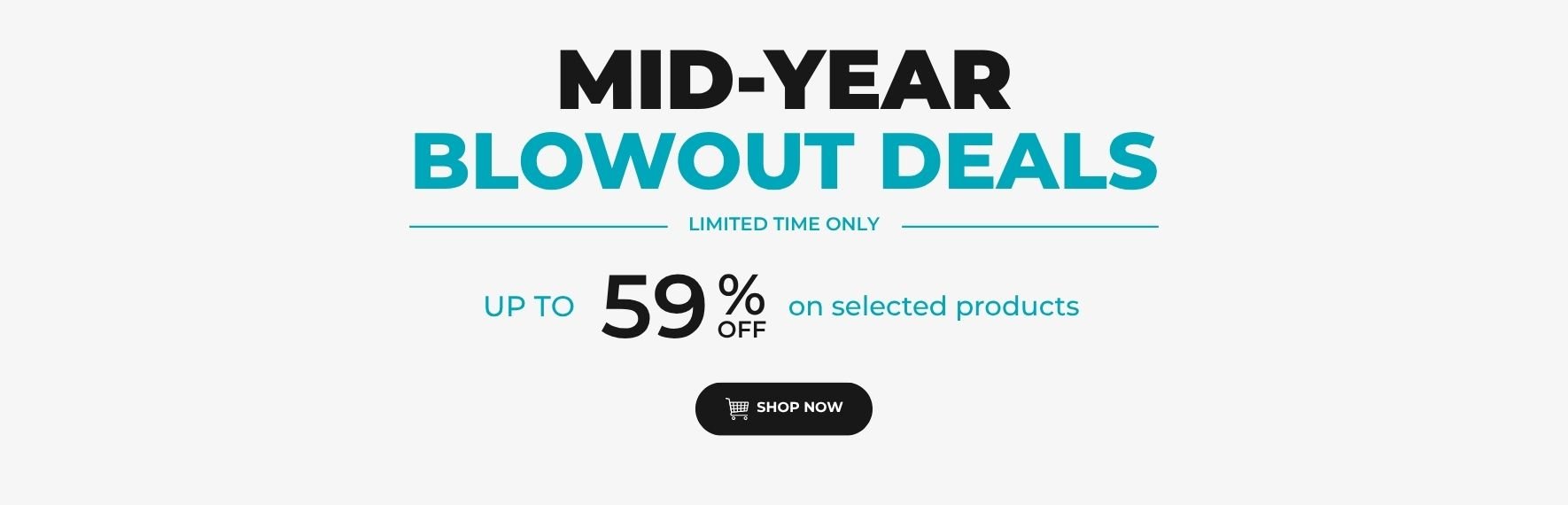 Clearance Sale  Get up to 55% Off on selected products Limited time offer  Shop Now